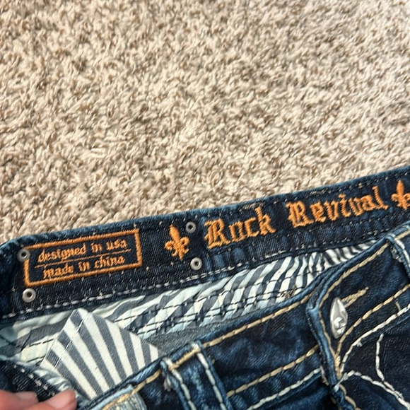 Rock Revival Roza easy bootcut jeans 29 W by 32L - Picture 4 of 9